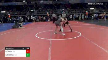 128 lbs Prelims - Braden Thom, LPGE-Browerville vs Kamren Robbins, Nebraska Wrestling Academy