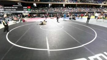 5A 113 lbs Cons. Round 1 - Krazen Tyler, El Paso Austin vs Nicholas Bellino, Corpus Christi Carroll