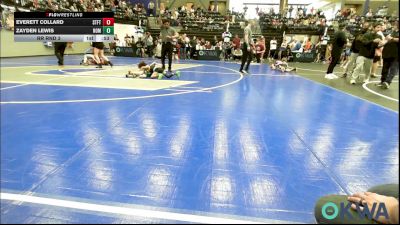 43 lbs Rr Rnd 3 - Everett Collard, Standfast vs Zayden Lewis, Team Nomad
