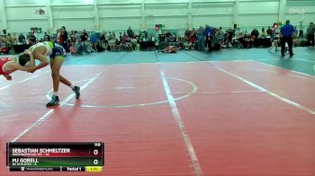 110 lbs Round 7 (10 Team) - Sebastian Schmeltzer, Neighborhood WC vs MJ Gorell, 84 Athletes