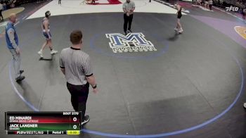 Cons. Round 1 - Jack Langner, Seward vs Ed Minardi, Omaha Gross Catholic