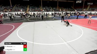 53 lbs Semifinal - Caleb Marquez, Lockjaw WC vs Jacoby Arguello, Taos Jr WC