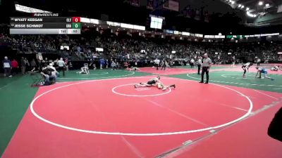 126 lbs Cons. Round 3 - Jesse Schmidt, Unattached vs Wyatt Keegan, CLY2