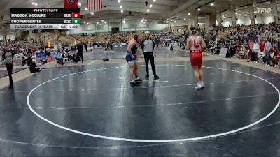 285 lbs Placement (4 Team) - Maddox McClure, Baylor School vs Cooper Gentle, McCallie School