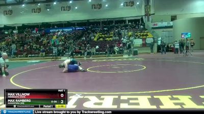 197 lbs Cons. Round 3 - Max Ramberg, Augustana (SD) vs Max Villnow, Minnesota State