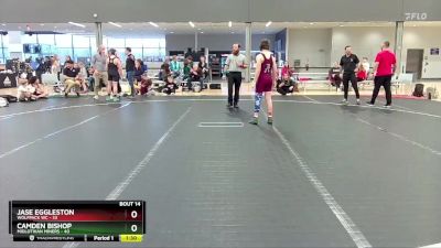 130 lbs Round 5 (6 Team) - Camden Bishop, Midlothian Miners vs Jase Eggleston, Wolfpack WC