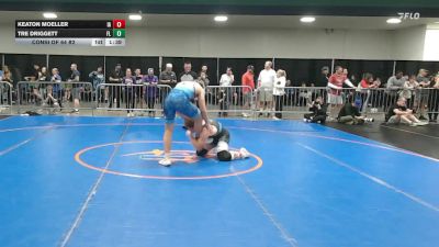 190 lbs Consi Of 64 #2 - Keaton Moeller, IA vs Tre Driggett, FL