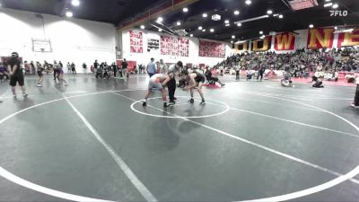 126 lbs Champ. Round 1 - Jayden Parada, La Mirada vs Josiah Leyvas, La Serna