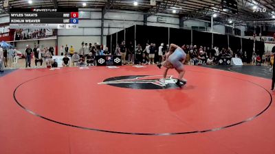 79 kg Champ. Round 1 - Myles Takats, Buffalo Valley Regional Training Center vs Konlin Weaver, Lucha RTC