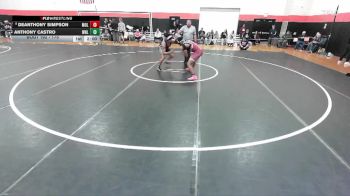 175 lbs Champ. Round 2 - Anthony Castro, WHEELING vs DeAnthony Simpson, MOLINE