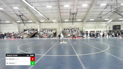 125 lbs Quarterfinal - Bronson Garber, Bloomsburg vs Malik Hardy, The Citadel