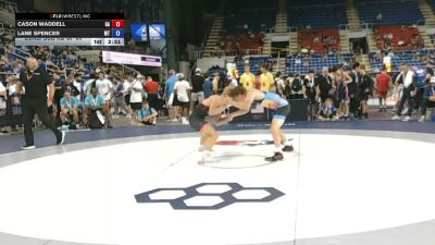 150 lbs Cons. Sub-rd Of 64 - Cason Waddell, Georgia vs Lane Spencer, Montana