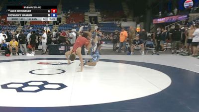 150 lbs Champ. Rd Of 64 - Jace Briquelet, Arizona vs Kiovanny Hamlin, Pennsylvania