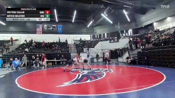 184 lbs Cons. Round 4 - Peyton Callis, Oklahoma Wesleyan vs Bryce Milster, Oklahoma City