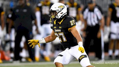 Towson's SJ Brown Chops It Up After Being Named CAA Defensive PoW