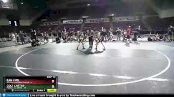 63 lbs Round 3 (10 Team) - Ean Vigil, Victory Training Center vs Colt Carter, Pueblo All Stars