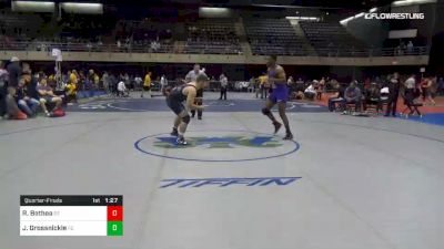 177 lbs Quarterfinal - Ray Bethea, De vs Joshua Grossnickle, Fc