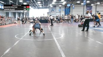120 lbs Rr Rnd 3 - Malachi Stratton, Stratton Trained WC vs Hunter Elliott, 5forty Brawlers