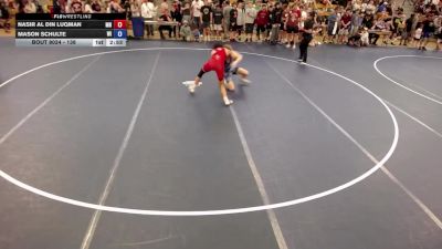 138 lbs Champ. Round 1 - Nasir Al Din Luqman, MN vs Mason Schulte, WI