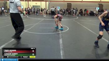 76 lbs Round 3 - Connor Gordy, Henlopen Hammers vs Tripp Rogers, McDonald WA