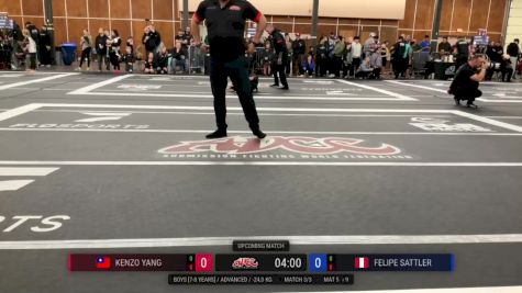 Kenzo Yang vs Felipe Sattler 2026 ADCC Portland Open