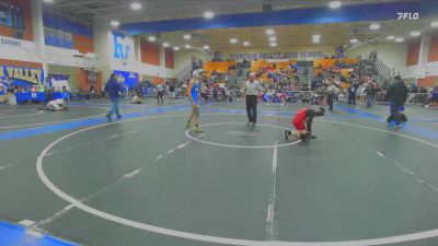 106 lbs Cons. Round 3 - Matthew Lopez, Bishop Amat vs Mauricio Servin, Alemany