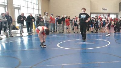 111 lbs Rr Rnd 7 - Gabriel Stamp, DoughBoy WC - ESC vs Benjamin Mellace, Washington Twp - ESC