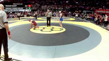G-145 lbs Semifinal - Reagan Knapp, G-Pick. North vs Abigale Torres-Miller, G-Poland Seminary