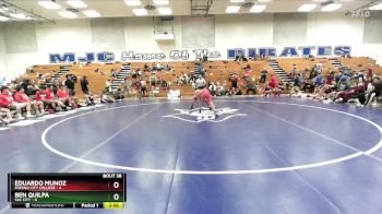 133 lbs Placement Matches (16 Team) - Eduardo Munoz, Fresno City College vs Ben Quilpa, Sac City