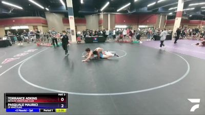 175 lbs Semifinal - Torrance Adkins, NB Elite Wrestling Club vs Pasquale Maurici, 3F Wrestling