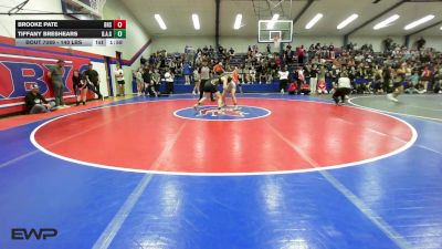 140 lbs Semifinal - Brooke Pate, Bixby Girls HS vs Tiffany Breshears, Broken Arrow Girls