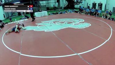 207 lbs Paige Wainscott, Oklahoma vs Hazuki Sykes, Florida