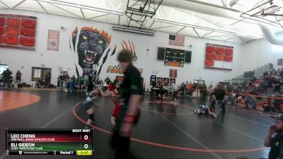 71 lbs 2nd Place Match - Leo Cheng, Greybull Basin Athletic Club vs Eli Gideon, Cody Wrestling Club