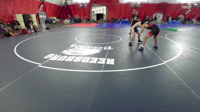 150 lbs Placement Matches (8 Team) - Eli Rader, Mauston vs Fayez Haque, Glenbrook South B