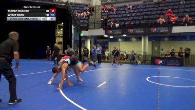 175 lbs Semis - Traycen Wegele, Bear Cave Wrestling Club vs Hunter Bell, Hawk Wrestling Club