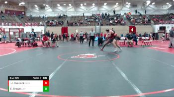 154-170 lbs Round 2 - Jayce Hancock, Southport vs Ej Brown, Lafayette Jeff