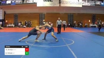 220 lbs Prelims - Gage Armijo, Mendham vs Drew Mitzak, Seton Hall Prep