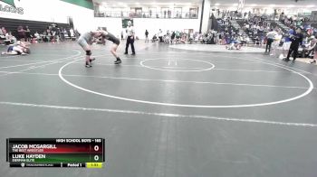 165 lbs Quarterfinal - Luke Hayden, Eierman Elite vs Jacob Mcgargill, The Best Wrestler