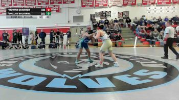 215 lbs 5th Place - Rowan Danaher, Essex vs Dallas Sulton'El, Colchester