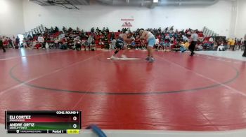 285 lbs Cons. Round 4 - Eli Cortez, Englewood vs Andre Ortiz, Greeley West