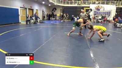 160 lbs R-32 - Noah Evans, Moeller-OH vs Alessio Perentin, Delbarton-NJ