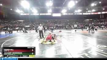 145 lbs Cons. Round 3 - Fisher Hill, Boise vs Zachary Henderson, Rocky Mountain