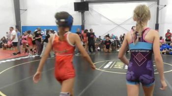 35 lbs Rr Rnd 5 - Victoria Thiel, Lady Warriors United - W vs Aria Bushaw, MGW Monkey Business - W