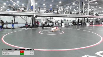 125A lbs Semifinal - Sergio Gomez, Sunkist Kids Monster Garage vs Aj Smith, Mn Elite
