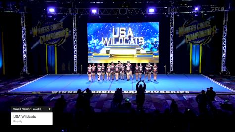 USA Wildcats - Royalty [2025 Small Senior Level 2 1] 2025 Winners Choice Live at Foxwoods