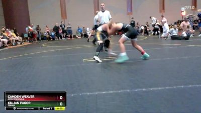 Semifinal - Camden Weaver, Apex Wrestling vs Killian Pagor, Tomah