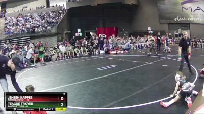 60 lbs Round 1 (4 Team) - Teague Troyer, Kansas Python vs Jensen Kappes, North Dakota 1