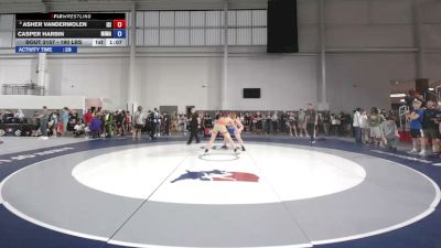 190 lbs Champ. Rd Of 32 - Asher VanDerMolen, ISI vs Casper Harbin, Michigan Matcats