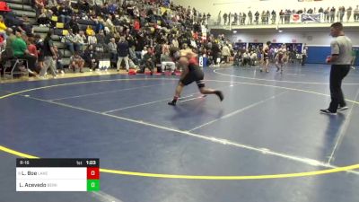 160 lbs R-16 - Lucas Boe, Lake Highland Prep-FL vs Layden Acevedo, Berks Catholic