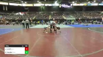 61 lbs Round Of 16 - Jaxon Lynch, Punisher Wrestling Company vs Caleb Heyder, Sanderson Wrestling Academy